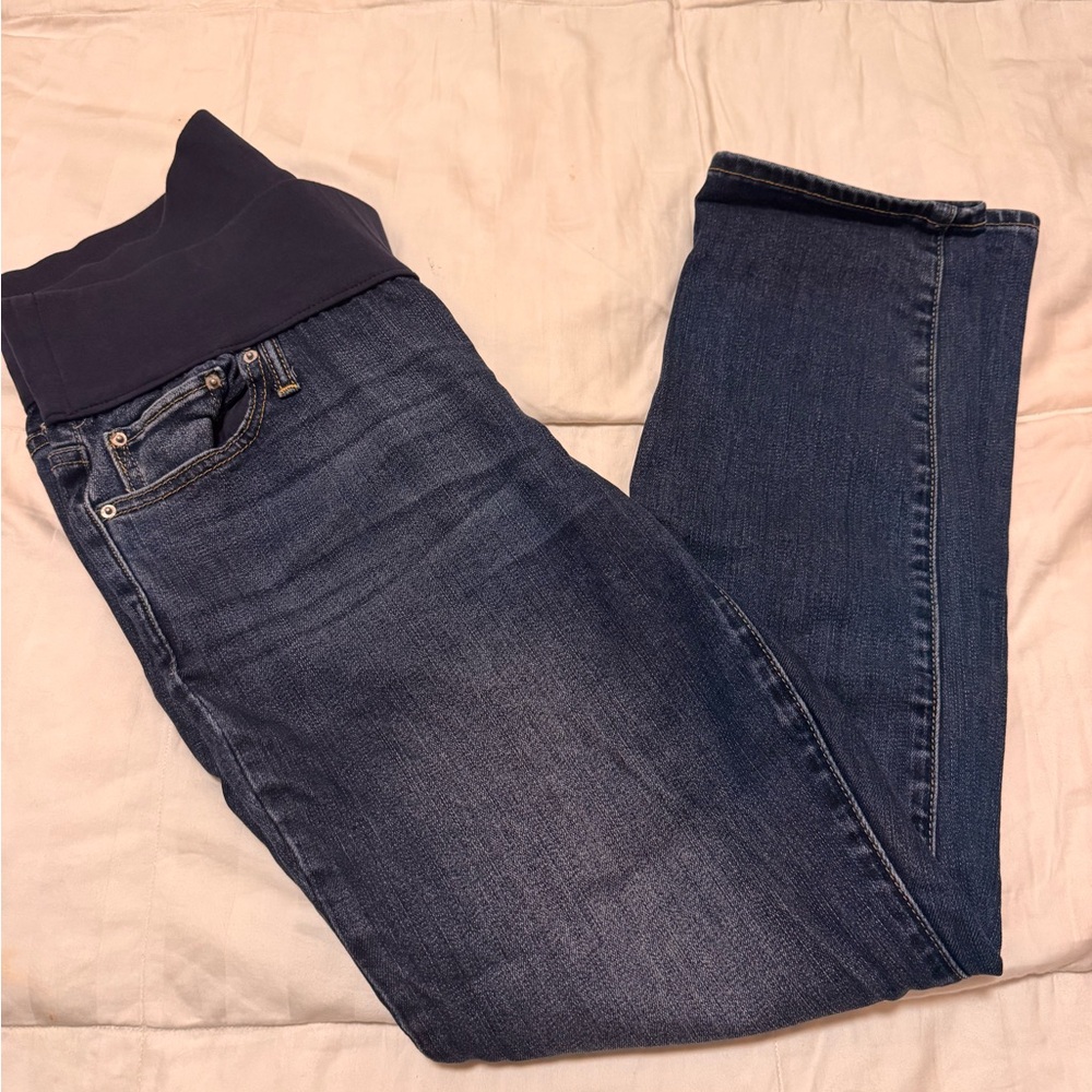 Women's Blue Maternity Jeans